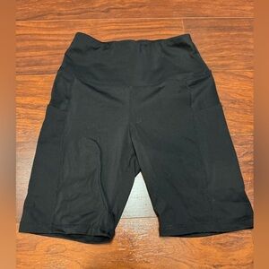 Black Biker Shorts